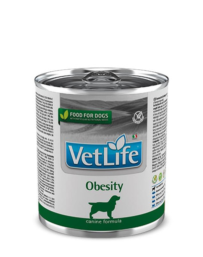 VetLife Natural Diet Dog Obesity karma dietetyczna dla psów 300 g