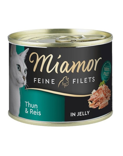 Feline Filets Tuńczyk i ryż w galaretce 185 g