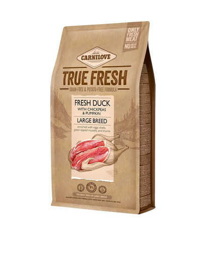 True Fresh Duck Large breed dla psów dużych ras 1,4  kg