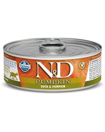 N&D Cat duck&pumpkin 80 gr