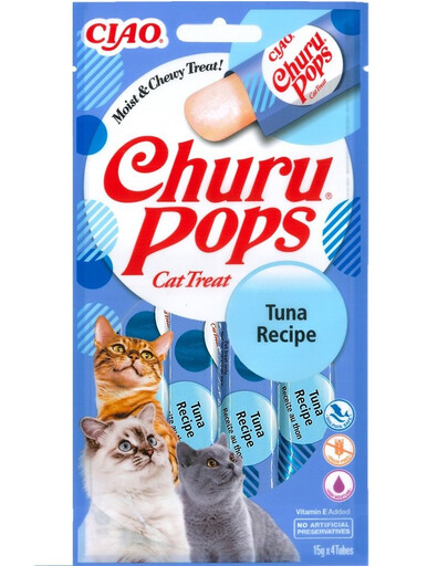 Churu Pops Tuna 4x15g z tuńczykiem dla kota