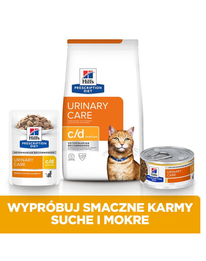 HILL'S Prescription Diet c/d Multicare z kurczakiem 3kg