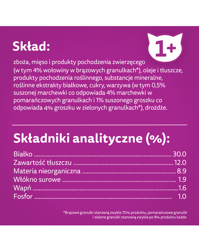 WHISKAS Adult saszetka 48x85g Rybne Przysmaki mokra karma dla dorosłych kotów w galaretce z: łososiem, tuńczykiem, dorszem, białą rybą