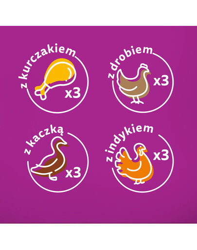 WHISKAS Junior saszetka 28x85g mokra karma dla kociąt z kurczakiem w galaretce