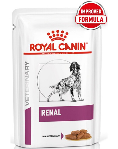 ROYAL CANIN Veterinary Diet Canine Renal, 48x100g - Mokra karma dla psów z przewlekłą niewydolnością nerek