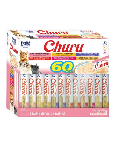 Churu Varieties Tuna 60x14g tuńczyk dla kota