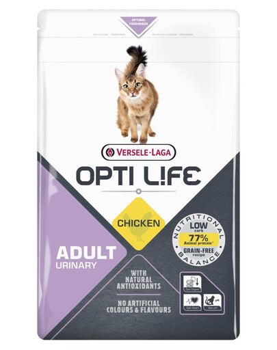 Opti Life Cat Adult Urinary Chicken 2.2 kg karma ze specjalną ochroną dróg moczowych