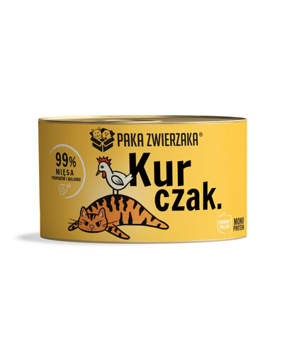 PAKA ZWIERZAKA Kurczak 200 g Karma mokra dla kota