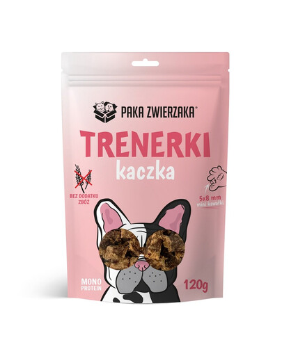 PAKA ZWIERZAKA Trenerki z kaczką 120 g