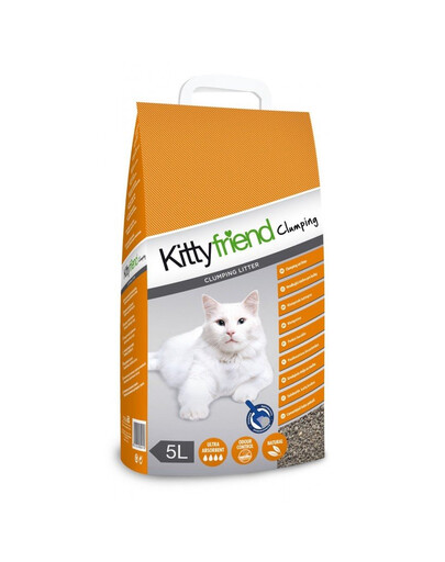 Kittyfriend Clumping 5 l żwirek bentonitowy