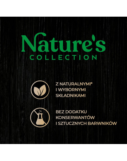 Nature's Collection Wybór Smaków w sosie 6x400 g koktajl drobiowy, z kurczakiem, z łososiem dla dorosłych kotów