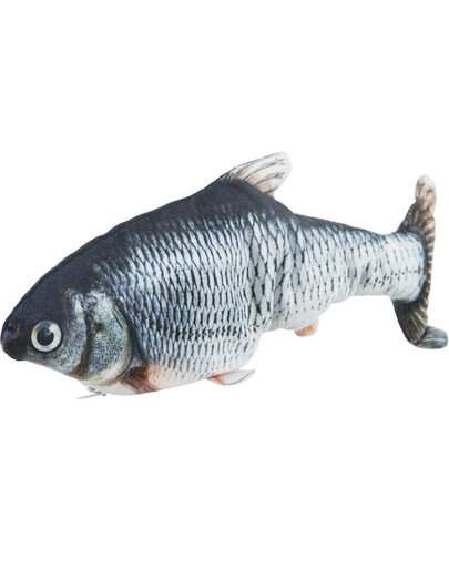 Wriggle fish Zabawka dla kota z kocimiętką 30 cm ładowana USB