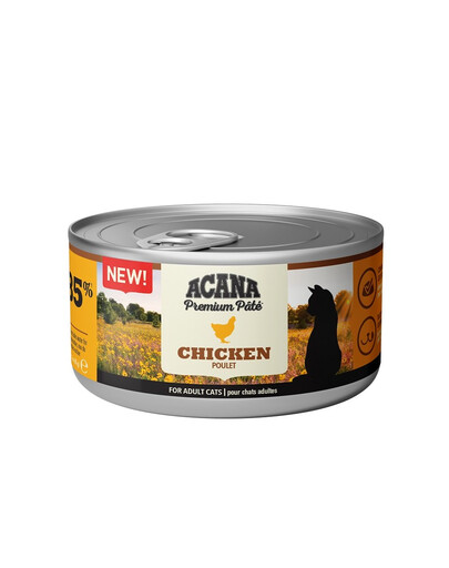 ACANA Premium Pate Chicken puszki  24 x 85 g - pasztet z kurczakiem dla kotów