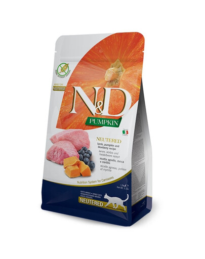 N&D Cat Pumpkin Neutered Lamb&Blueberry Adult 50g