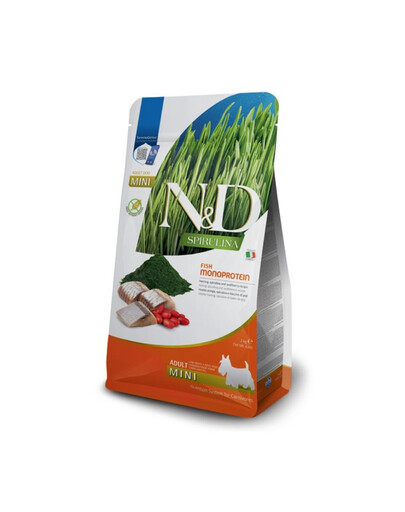 N&D Spirulina Adult Mini Herring & Wolfberry 2 kg