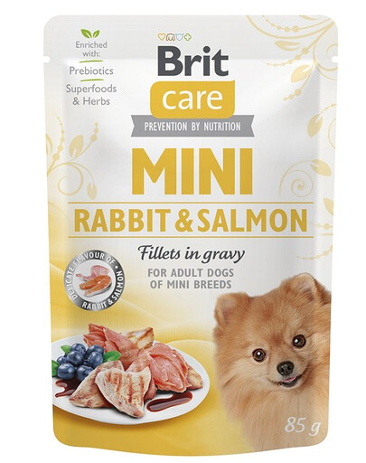 BRIT Care Mini królik i łosoś 24 x 85 g zestaw