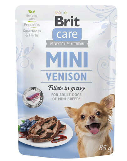 BRIT Care Mini dziczyzna 24 x 85 g zestaw dla ras małych