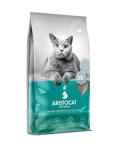 ARISTOCAT Optimum Natural 25 l żwirek bentonitowy dla kota