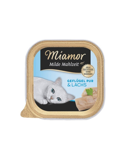 Milde Mahlzeit Poultry Pure&Salmon 100g drób i łosoś