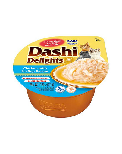 Cat Dashi Delights Kurczak i przegrzebki 70 g