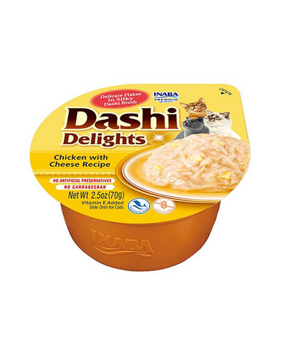 Cat Dashi Delights Kurczak i ser 70 g