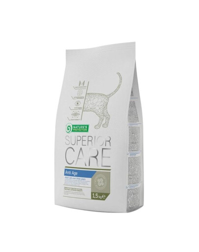 SUPERIOR CARE Anti Age Poultry Cat 1.5 kg z drobiem dla dorosłych kotów