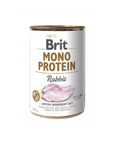 Mono Protein Rabbit 400 g monoproteinowa karma królik