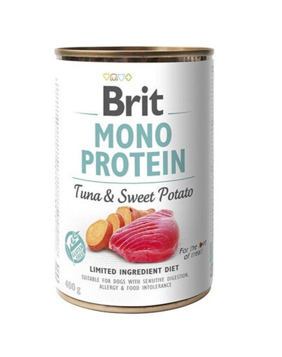 Mono Protein Tuna & Sweet Potato 400 g monoproteinowa karmatuńczyk i batat