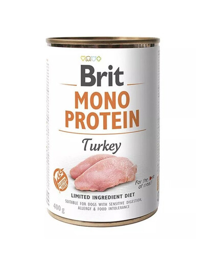 Mono Protein Turkey 400 g monoproteinowa karma indyk