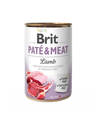 Pate&Meat lamb 400 g pasztet z jagnięciną dla psów