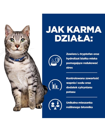 PRESCRIPTION DIET c/d Multicare Stress + Metabolic mokra karma dla kotów z kurczakiem 12x85 g w saszetkach