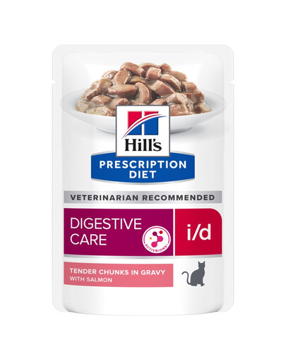 Prescription Diet i/d Digestive Care z łososiem 85g w saszetkach