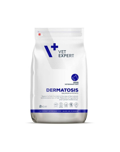 Veterinary Diet Dog Dermatosis Salmon&Potato 2 kg