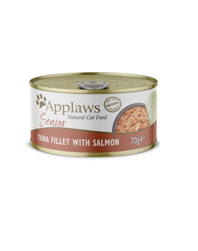 APPLAWS Cat Senior Tuna with Salmon in Jelly tuńczyk z łososiem w galaretce dla seniora 70g