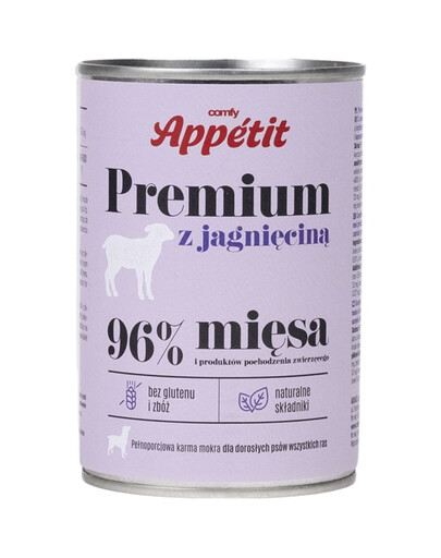 APPETIT PREMIUM z jagnięciną 400 g