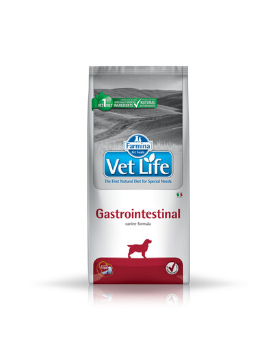 Farmina Vet Life GASTRO-INTESTINAL Dog 12kg - sucha karma dla psów z chorobami przewodu pokarmowego 12kg