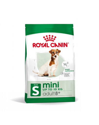 ROYAL CANIN Mini Adult 8+ 8 kg karma sucha dla psów starszych od 8 do 12 roku życia, ras małych