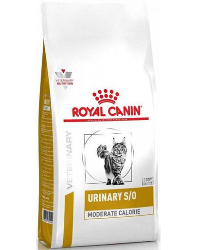 ROYAL CANIN Kot Urinary S/O Moderate Calorie 9kg -  sucha karma o obniżonej kaloryczności dla kotów ze schorzeniami dróg moczowych, 9 kg