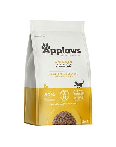 Applaws Complete Cat Food Adult Cat Chicken 2 kg - sucha karma dla dorosłych kotów z kurczakiem 2kg