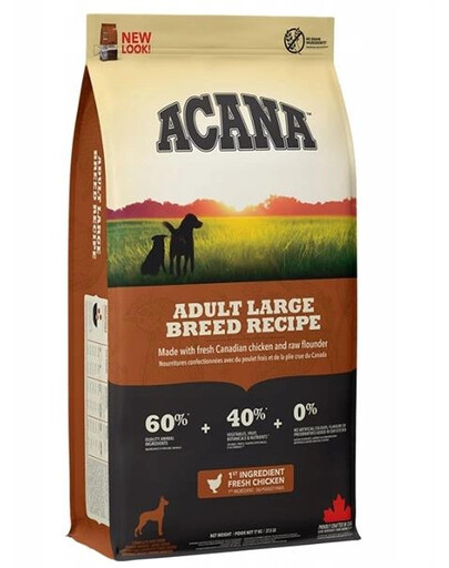 Acana Adult Large Breed 17 kg - sucha karma dla dorosłych psów rasy dużej 17kg