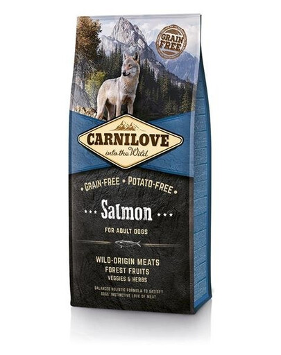 Carnilove Salmon For Adult 12 kg - sucha karma dla dorosłych psów łosoś 12kg