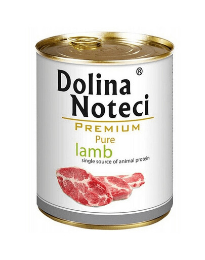 Dolina Noteci Premium Pure - mokra karma dla psów z jagnięciną 800g