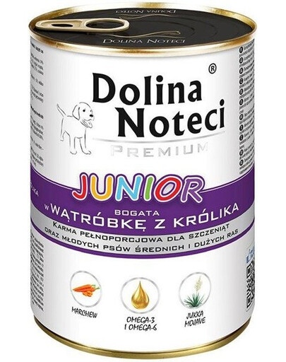 Dolina Noteci Premium Junior wątróbka z królika 400g