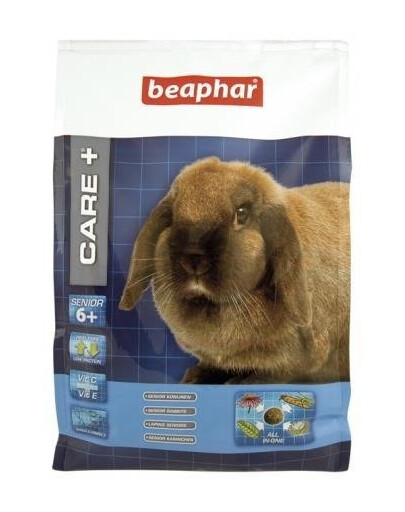 Beaphar Care+ Rabbit Senior 1.5 kg - sucha karma dla królików seniorów 1.5kg