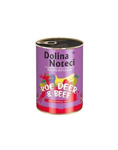 Dolina Noteci Superfood Sarna i Wołowina 400g