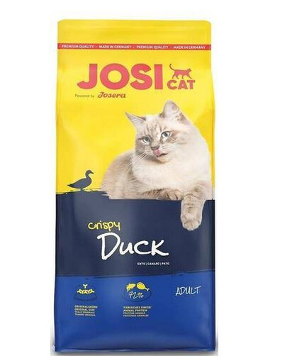 Josera JosiCat Crispy Duck 10kg - sucha karma dla kotów dorosłych