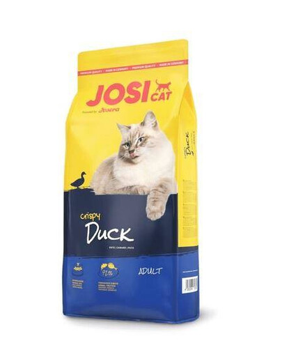 Josera JosiCat Crispy Duck 10kg - sucha karma dla kotów dorosłych