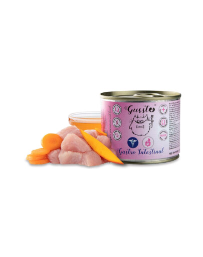 Gussto Gastro Intestinal 200 g - karma mokra dla kotów 200g