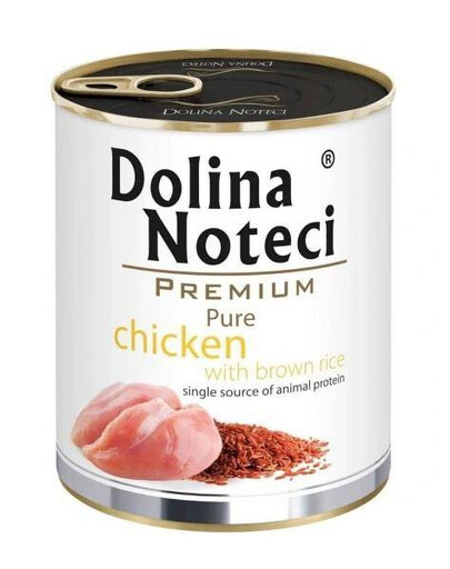 Dolina Noteci pure kurczak z ryżem 800 g - mokra karma dla psów dorosłych, 800 g