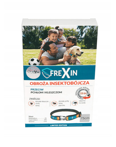 Obroża insektobójcza FreXin dla psa 75 cm